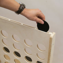 Load image into Gallery viewer, Four In A Row Game - Oversized (Imprinted, Custom Color Finish) #PG4RW2FC Min 1
