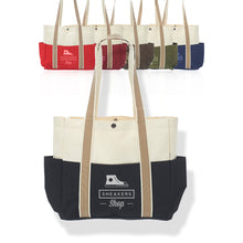 Load image into Gallery viewer, Dual Color Shoulder Tote Bags #ATOT29 2 Color Imprint Min 12
