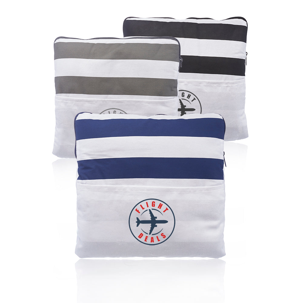 2-in-1 Cordova Pillow Blankets #AXD506 2 Color Imprint Min 12