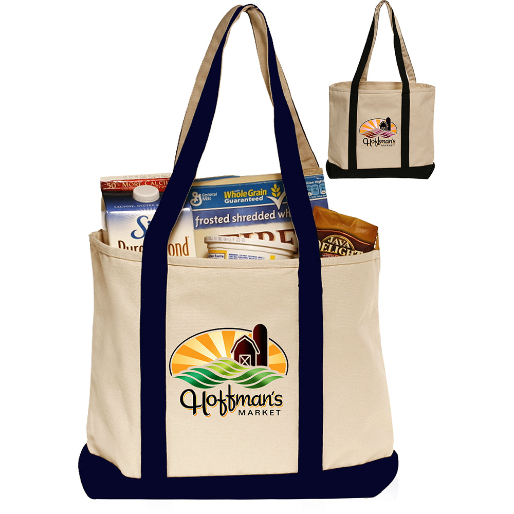 Heavyweight Cotton Tote Bags #ATOT210 BP Unlimited Imprint Min 12