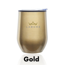 Load image into Gallery viewer, 12 oz. Shelby Stemless Wine Glass with lid #ASW47 Color- 1 Color Imprint Min 12
