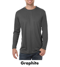 Load image into Gallery viewer, Blue Generation Adult Long Sleeve Solid Wicking Tee #ABGEN7303 2 Color Min 12

