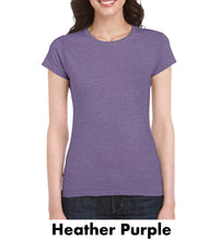 Load image into Gallery viewer, Ladies 4.5 oz 100% Cotton Preshrunk Tee #A64000L 1 Color, Colors Min 12
