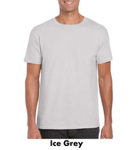 Load image into Gallery viewer, Gildan SoftStyle Adult T-Shirt #AG64000 Color - 1 Color Imprint Min 12
