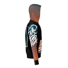 Load image into Gallery viewer, Indigo Import Unisex Dye-Sublimated Pullover Hoodie #HINDIGO Min 1
