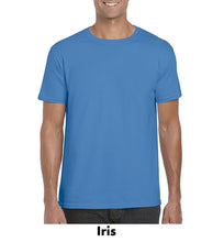Load image into Gallery viewer, Gildan SoftStyle Adult T-Shirt #AG64000 Color - 1 Color Imprint Min 12
