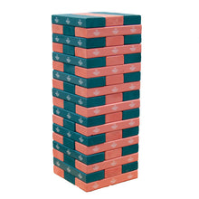 Load image into Gallery viewer, Jumbo Toppling Tower Blocks Game (2 Custom Color Finish, 1 Imprint Location) #PGJT1PR1FC2 Min 1
