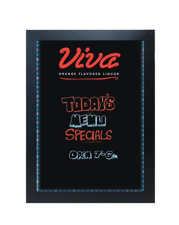 LED Wet/Dry Erase Board -18x24 #WFDE1824 Min 1