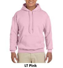 Load image into Gallery viewer, Gildan Adult Hooded Sweatshirt #A18500 2 Color, Colors Min 12
