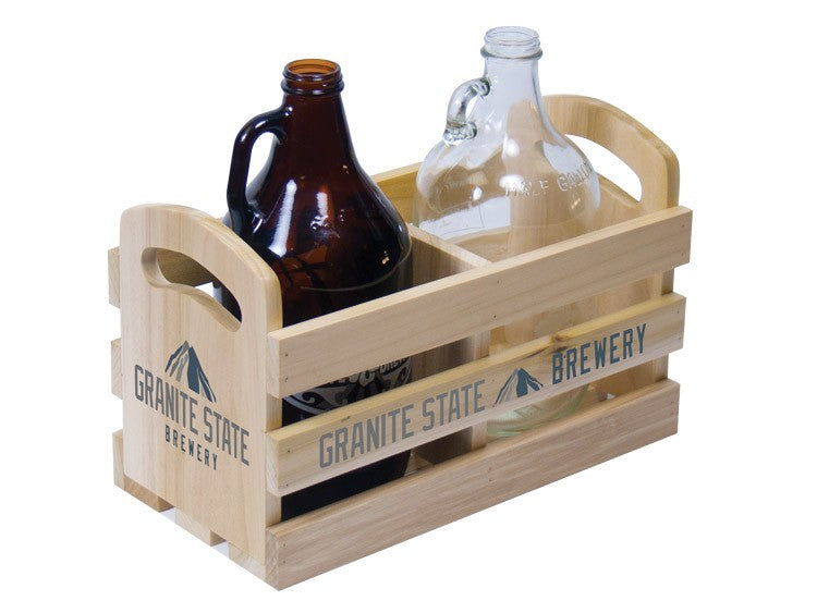 Large Display Crate with Handles & Divider #BPWGHC2 Min 1