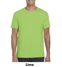 Load image into Gallery viewer, Gildan SoftStyle Adult T-Shirt #AG64000 Color - 1 Color Imprint Min 12
