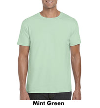 Load image into Gallery viewer, Gildan SoftStyle Adult T-Shirt #AG64000 Color - 1 Color Imprint Min 12
