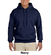 Load image into Gallery viewer, Gildan Adult Hooded Sweatshirt #A18500 2 Color, Colors Min 12

