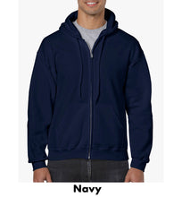 Load image into Gallery viewer, Gildan++ Adult Full Zip Hooded Sweatshirt #A18600 BP Unlimited Min 12

