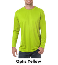 Load image into Gallery viewer, Blue Generation Adult Long Sleeve Solid Wicking Tee #ABGEN7303 2 Color Min 12
