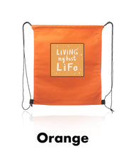 Load image into Gallery viewer, Non-Woven Drawstring Backpacks #ATOT12 2 Color Imprint Min 12
