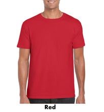 Load image into Gallery viewer, Gildan SoftStyle Adult T-Shirt #AG64000 Color - 1 Color Imprint Min 12
