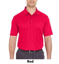 Load image into Gallery viewer, UltraClub++ Men&#39;s Cool &amp; Dry Mesh Pique Polo Shirt #A8210 2 Color Min 12
