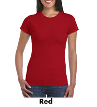 Load image into Gallery viewer, Ladies 4.5 oz 100% Cotton Preshrunk Tee #A64000L 1 Color, Colors Min 12
