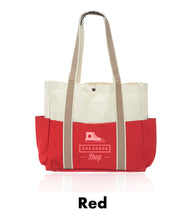 Load image into Gallery viewer, Dual Color Shoulder Tote Bags #ATOT29 2 Color Imprint Min 12

