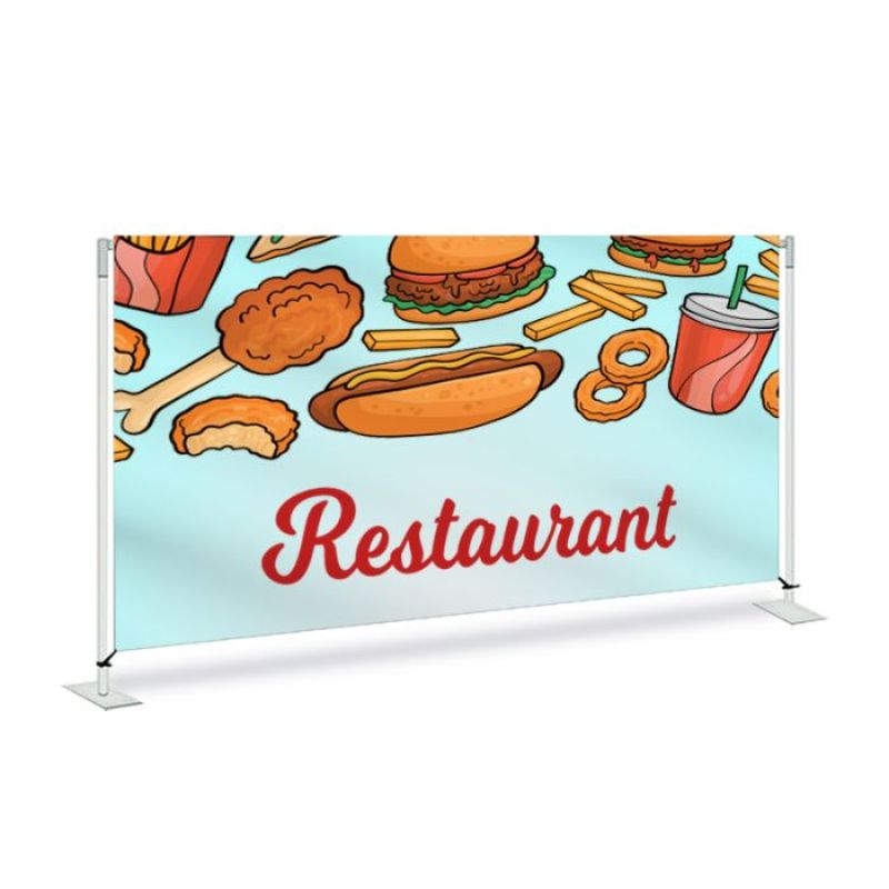 Restaurant Pre Printed Vinyl Banner 60