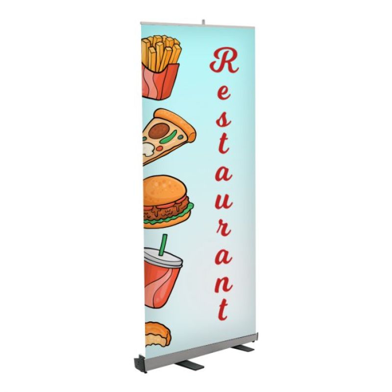 Restaurant Pre Printed Roll Fx Banner 24