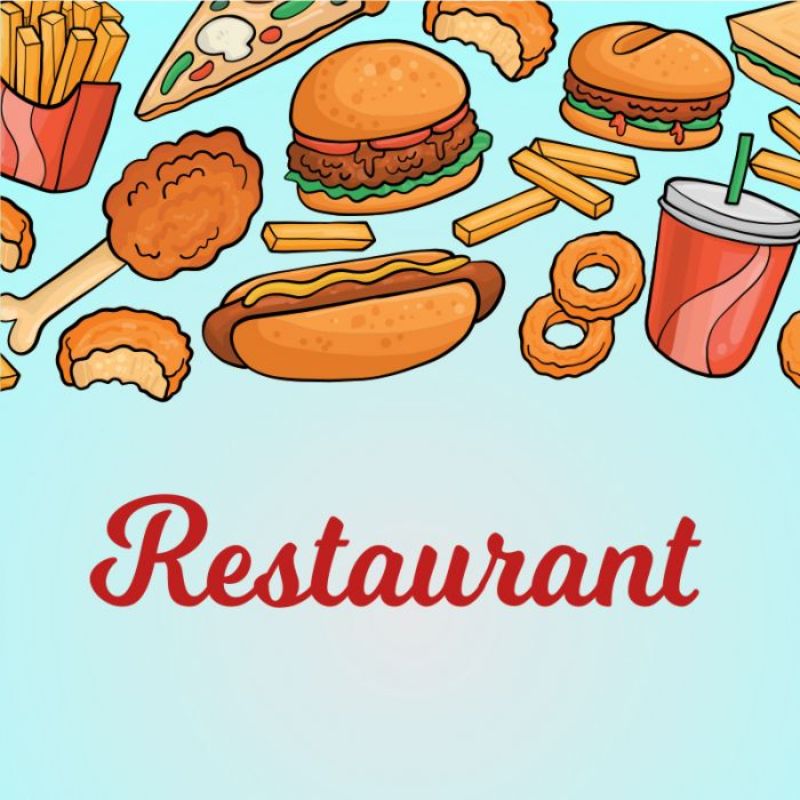 Restaurant Pre Printed Wall mural 36