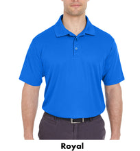 Load image into Gallery viewer, UltraClub++ Men&#39;s Cool &amp; Dry Mesh Pique Polo Shirt #A8210 2 Color Min 12

