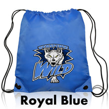 Load image into Gallery viewer, Classic Polyester Drawstring Backpacks #ABPK10 Color- 2 Color Imprint Min 12
