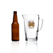 Load image into Gallery viewer, 42 oz. Napoles Glass Pitcher #A0674AL 1 Color Imprint Min 12

