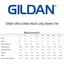 Load image into Gallery viewer, Gildan Ultra Cotton Long Sleeve T-shirt #AG2400 1 Color, White Min 12
