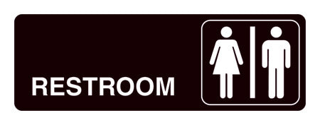 Unisex Restroom Sign #FC9306 Min 1