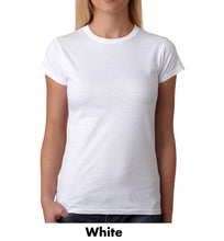 Load image into Gallery viewer, Ladies 4.5 oz 100% Cotton Preshrunk Tee #A64000L 1 Color, Colors Min 12
