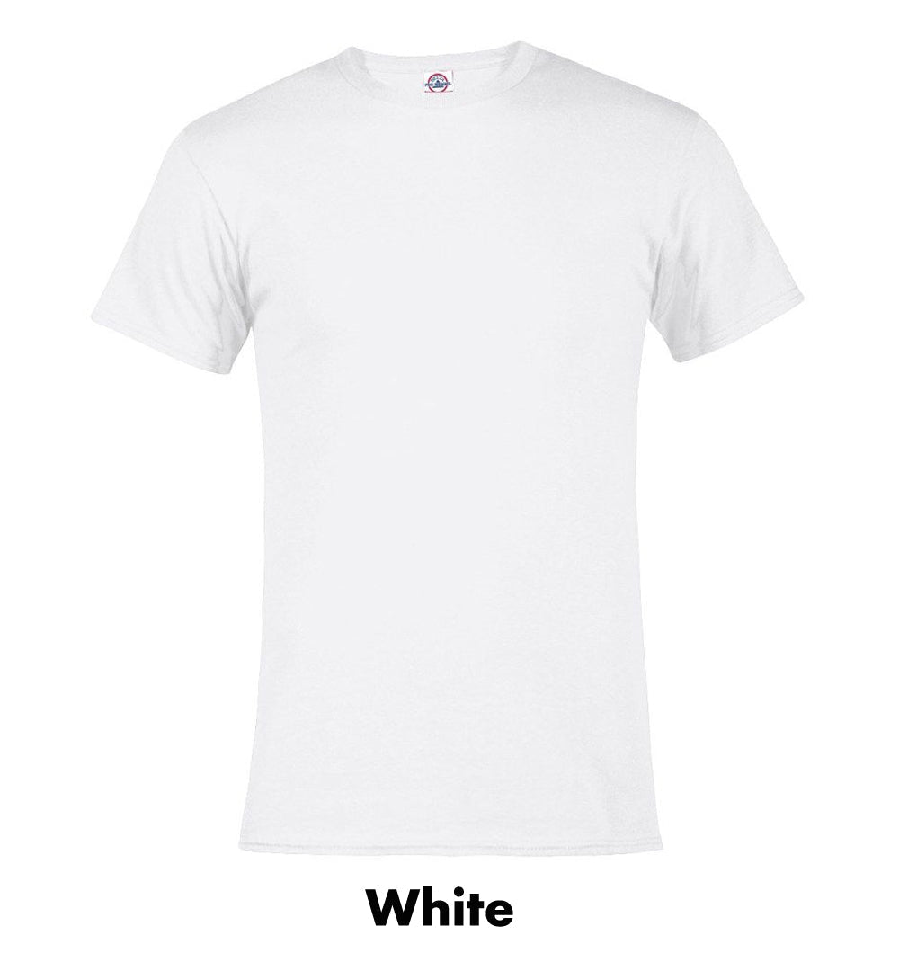 Delta Apparel Unisex Adult Performance Tee #A11730 BP Unlimited, White Min 12